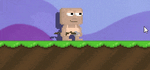 A player wearing a Stone Spear