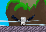 A player wearing the Bloodmoon Wings