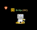 A player dancing with the Golden Radical Rider equipped.