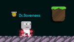 A player wearing the Skull Surged Veins