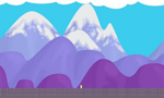Render of a world with the Snowy weather.