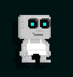 A player wearing the Strange Eyes