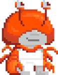 A player wearing the Crab Set