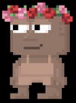 A player wearing the Flower Headband
