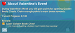 Valentine's Event window