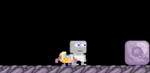 A player wearing the Balance Mooncake Pet