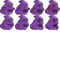 The Boss Ghost's sprites.