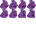 The Boss Ghost's sprites.