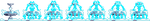 The textures of the Frozen Fountain