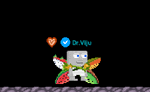 A player wearing the Mixed Fruit Wings.