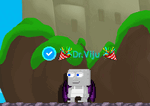 A player wearing the Nightmare Devil Wings