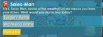 Sales-Man menu interface (old)