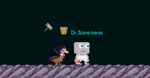 A player wearing the Count Duckula