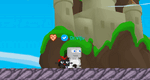 A player wearing the Derpy Black Box Pet
