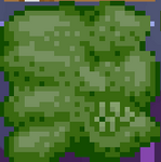 A placed Deep Fossil Rock