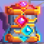 An animation of the Summer Artifact Chest