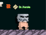 A player wearing the Pariah's Mask.