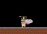 A player wearing the Thinking Cap