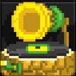 A GIF of the Pineapple Record Player