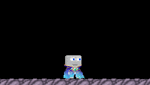 A player wearing the Aurora Robe