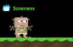 A player wearing the Growing Guardian Armor