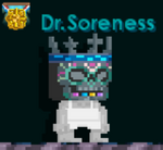 A player wearing the Ded Coronet Mask