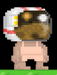 A player wearing the Astronaut Helmet
