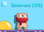 A player wearing the Half-faced Scarf