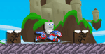 A player wearing the Beastformer!