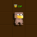 A player wearing a Doctor's Blingin Mask