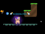 A player wearing the Royal Furious Eye.