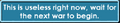 The message displayed if a player tries to consume a Balloon Repellent while Balloon Warz is not active
