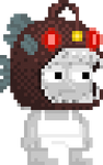 A player wearing an Angler Mask
