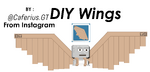 The original player-made design for the DIY Wings