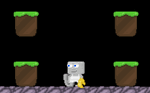 A player wearing the Crab Claw & Shield