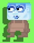 A player wearing the Ice Queen Winter Makeup