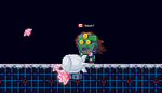 A player wearing the Suspicious Weather Balloon