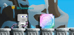 A player wearing the Dual Crescent Blade