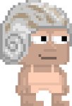 A player wearing the Hermit Crab Helmet.