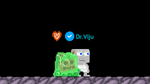 A player wearing the Jelatinous Cube Pet.