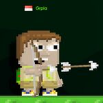 A player wearing the Elvish Longbow