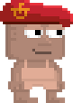 A player wearing the Alibi's Beret.