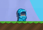 A player wearing the Ultra Winter Freezer Set