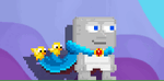 Egg Champion Cape's animation.