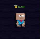 A player wearing a Glowing Shirt