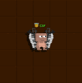 A player wearing the Musical Wings