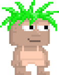 A player wearing the Pineapple Hair