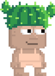 A player wearing the Cactus Hat.