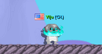 A player wearing the Ghost Pirate Head