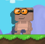 A player with Synthetic Oculum equipped